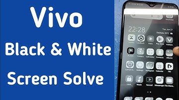 VIVO Y11 / Y12  BLACK & WHITE SCREEN PROBLEM | ALL VIVO BLACK & WHITE SCREEN PROBLEM SOLVE