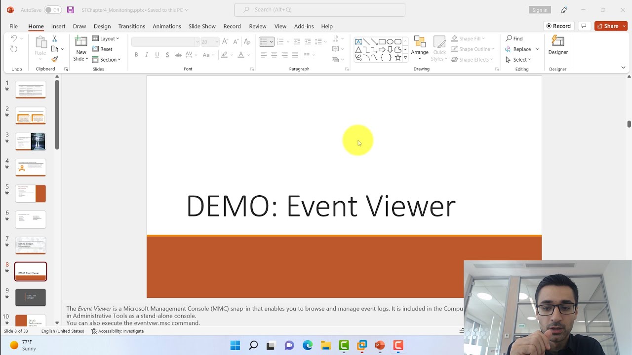 WindowsServer Monitoring ( Event Viewer ) YouTube