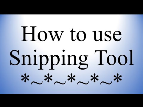 snipping tool snipping tool