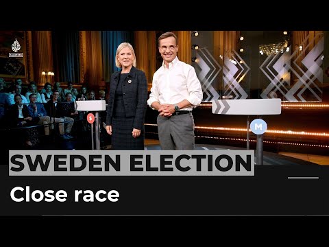 Parties in Sweden election ‘completely even’ as far right surges