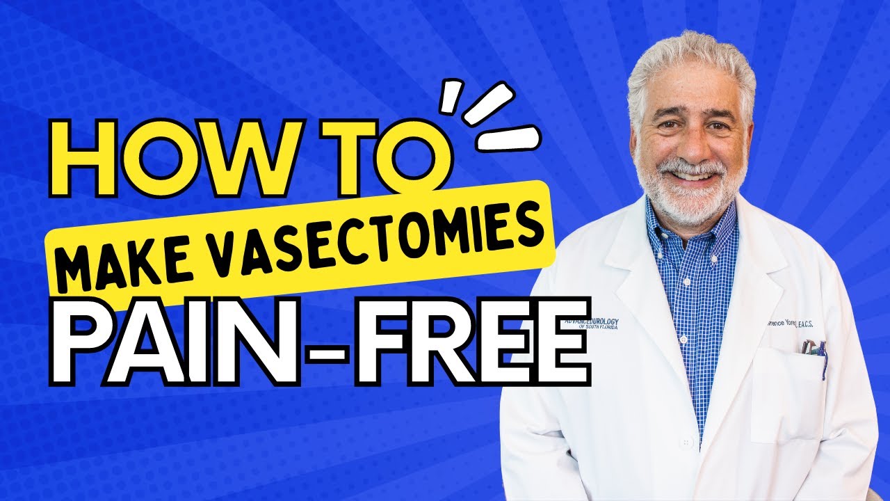 The secret to a pain-free vasectomy? Ask for Pro-Nox!