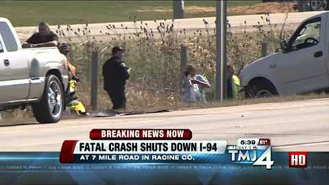 Multiple vehicle crash on I-94 WB at 7 Mile Road