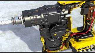 fløjte blomst Medarbejder Dewalt DCH253 18V XR Li Ion Heavy Duty 3 Mode Dedicated Cordless Hammer  Drill - YouTube