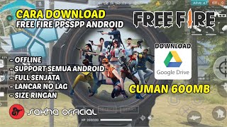 FREE FIRE Offline PPSSPP ANDROID | Game ANDROID OFFLINE MIRIP FREE FIRE Terbaru 2023