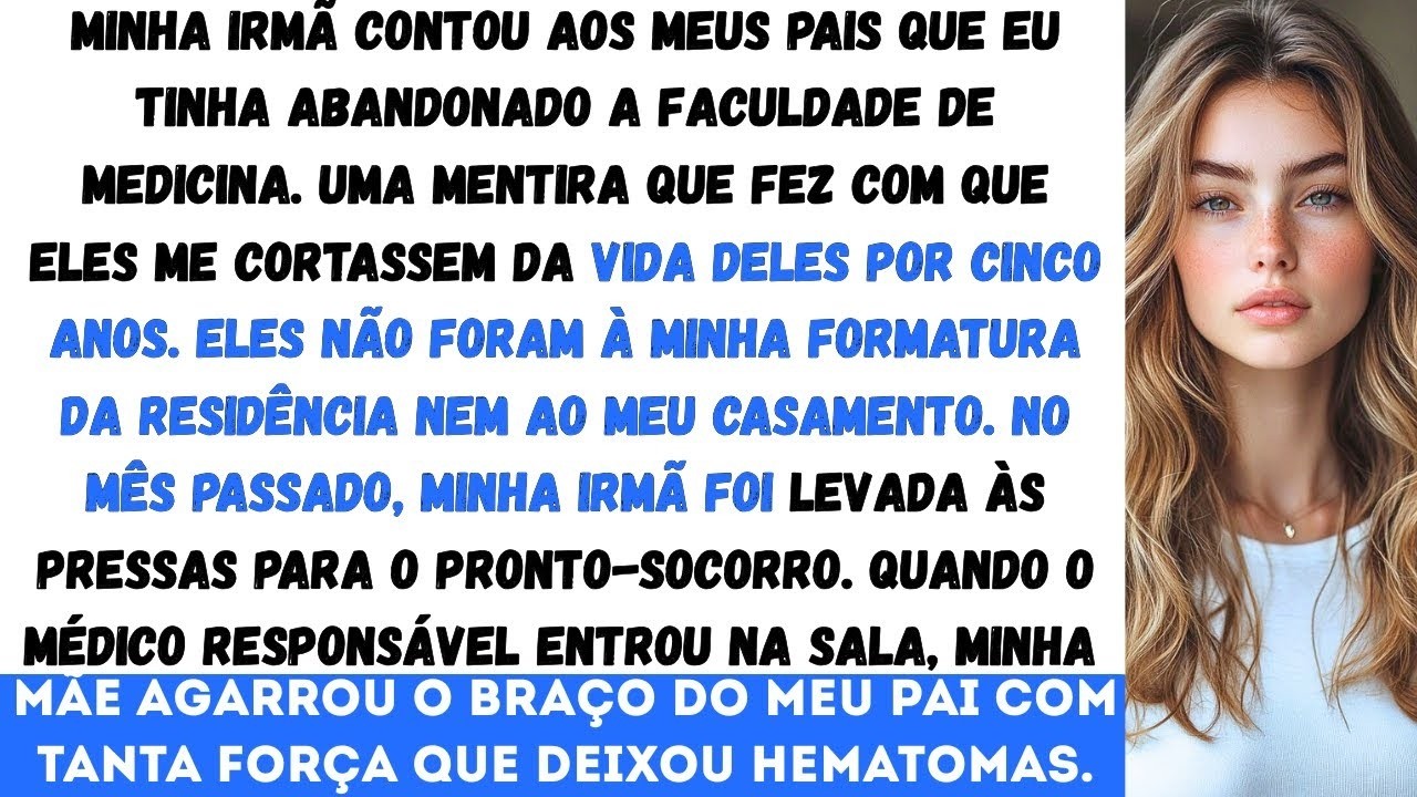 “Meus pais me abandonaram por causa da mentira da minha irmã — cinco anos depois, eu era a única