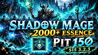 [Diablo 4] S15 Singularity Mage 2000+ Essence Pit 150