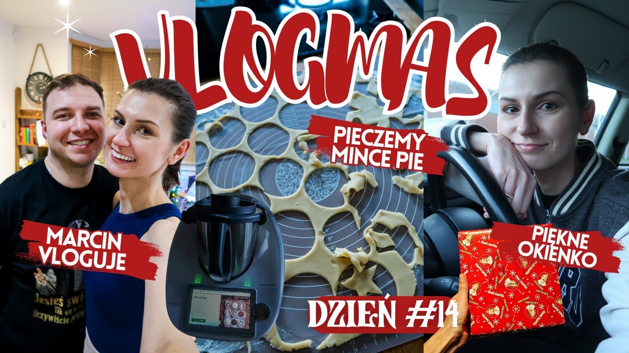 PIeczemy świąteczne ciastka ⭐️ Marcin vloguje | Piękne okienko i domowy obiad | VLOGMAS #14