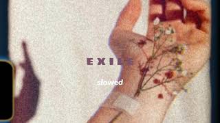 exile | bon iver & taylor swift / slowed