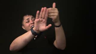 Julia Lauv in ASL (I don't intend to infringe copyright)