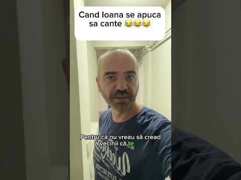 Cand Ioana se apuca sa cante