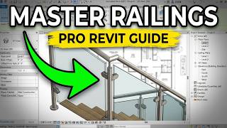 How to Add & Customize Railings and Balusters in Revit | Step-by-Step BIM Tutorial