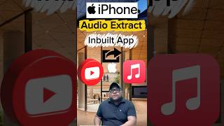 iPhone inbuilt audio extract | iPhone audio extractor shortcut | extract audio from video #iphone