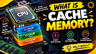 What Is Cache Memory | L1, L2 & L3 Cache Explained