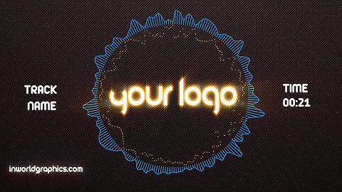 Music Visualization Premade 2 - In World Graphics - Web development and Graphic Design