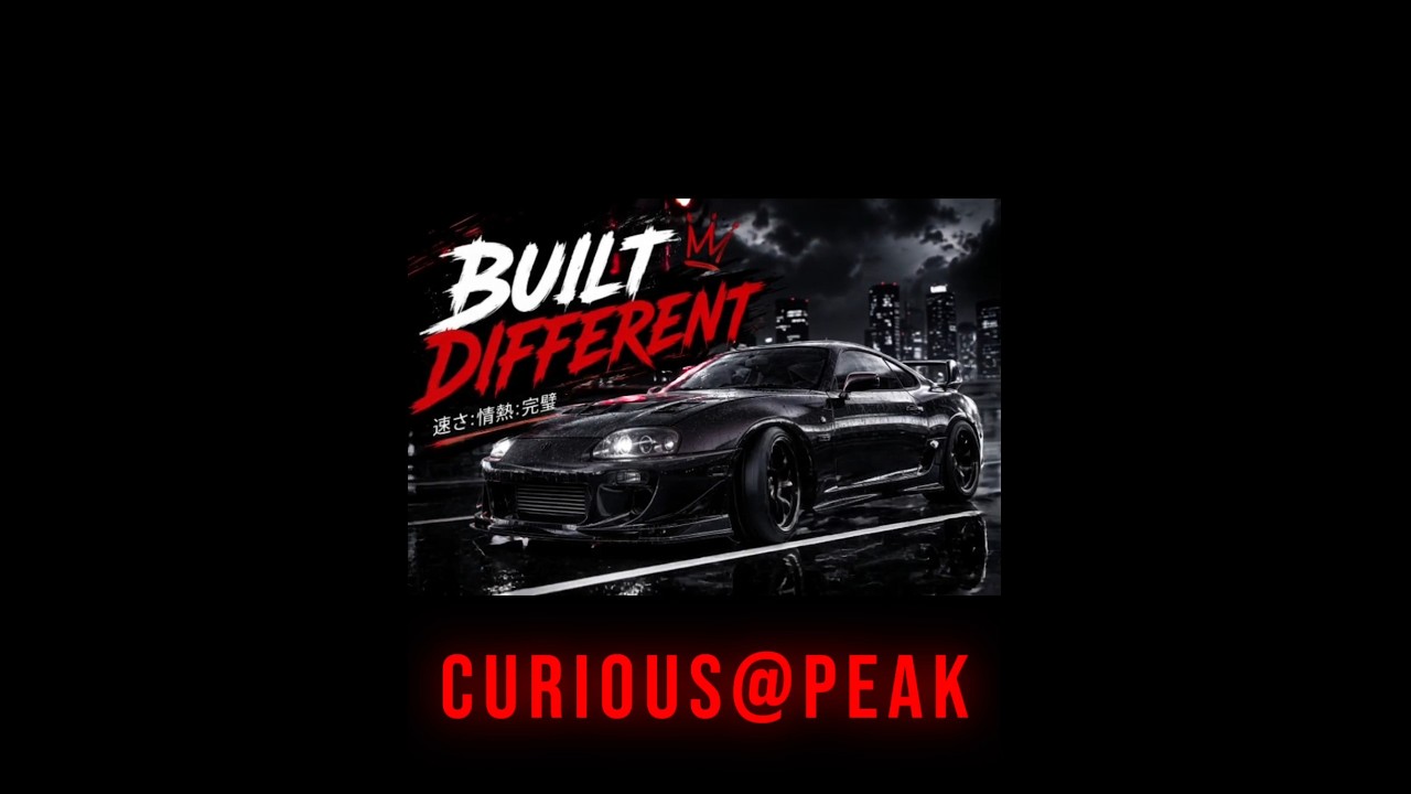 Subscribe only if you're built different #curious toyota supra mk4