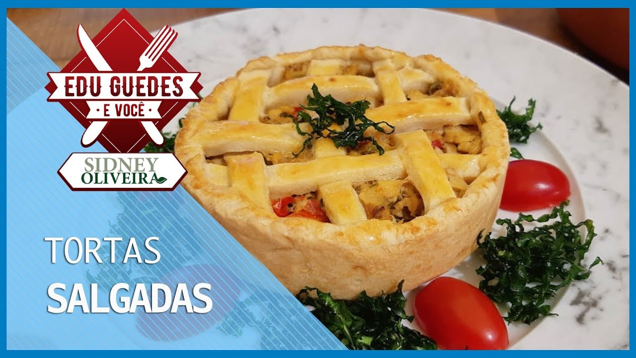 Edu Guedes ensina a preparar tortas salgadas com recheios variados