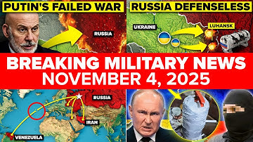 FOUR BREAKING UKRAINE RUSSIA NEWS  STORIES - November 4th 2025