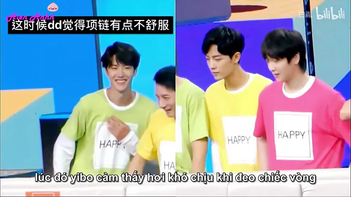 [Vietsub] Tiêu Chiến lo lắng khi Vương Nhất Bác bị thương vì vòng cổ đầu trâu khi chơi game