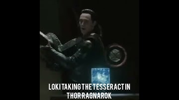 Loki why i know the Tesseract is your baby but comon -that’s when it hit me the best idea i ever had