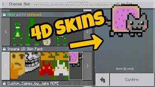 4D Skins in Minecraft Bedrock Edition!!! screenshot 4