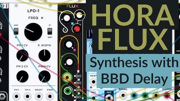 Synthesis with BBD Delay in VCV Rack | Hora Flux