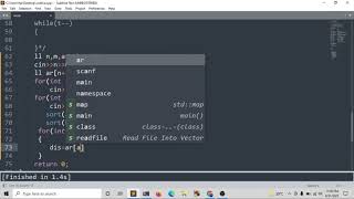 C - Min Difference || AtCoder Beginner Contest 212 ||  #rionmahmud