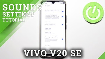 How to Change Sound Settings in Screen Recorder on VIVO V20 SE – Set Up Screen Recorder