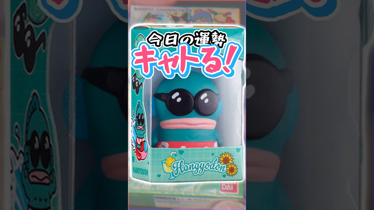 Chal 553【チョコボックス】サンリオキャラクターズ チョコボックス ボックスフィギュアコレクション 2026/「ハンギョドン」チャレンジ【つまみ食い開封™】