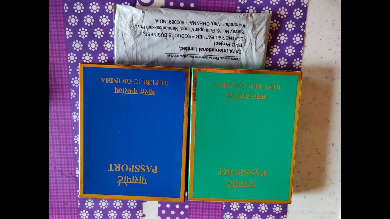 Official Passport Cover Unboxing TATA International Protective