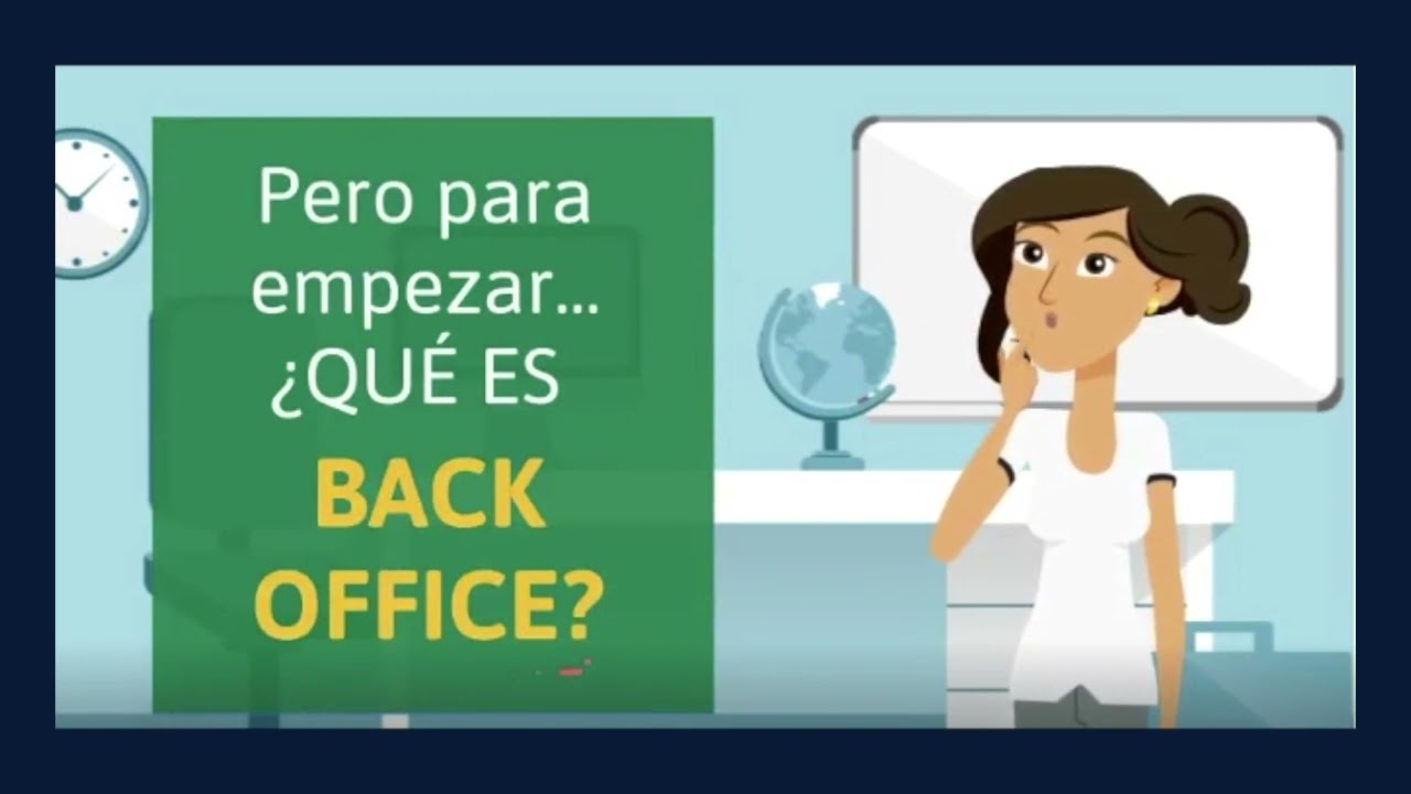 CUAL ES LA DIFERENCIA ENTRE BACK OFFICE Y FRONT OFFICE? - YouTube