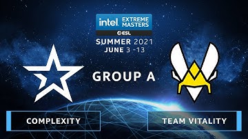 CS:GO - Complexity vs. Team Vitality [Vertigo] Map 1 - IEM Summer 2021 - Group A