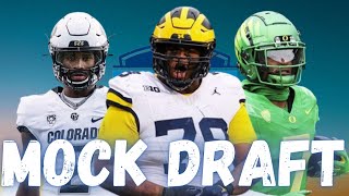 Walter Football TWO ROUND 2025 NFL Mock Draft | Mock the Mock