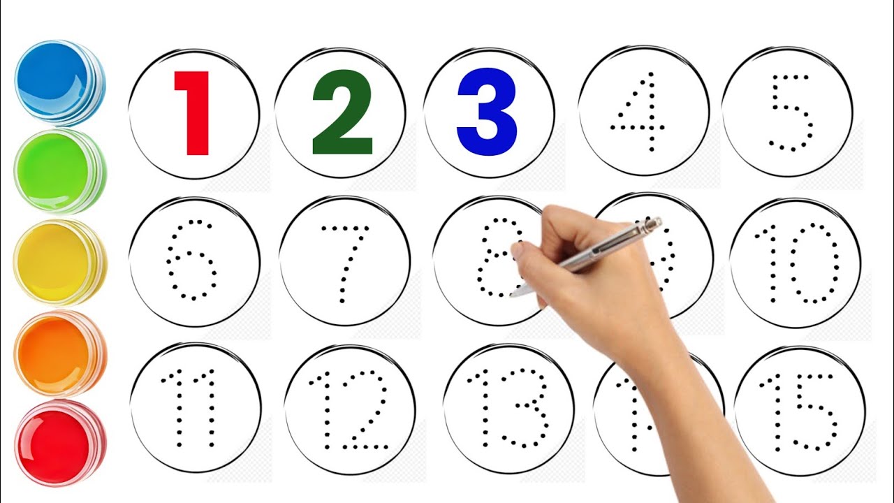 Learn Numbers 1 to 15 | 1 से 15 तक की गिनती | 123 Counting Song for Toddlers 