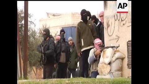The Free Syrian Army is battling government forces in Homs. The United Nations says 5,400 people hav