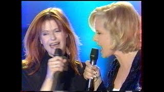 SYLVIE VARTAN et AXELLE RED, soul sisters en duo (TV 1998)