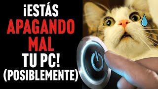 ¡Estás APAGANDO MAL tu PC! (Posiblemente) ➡ Inicio rápido, ¿SÍ o NO?➡ Fast Startup vs SSD