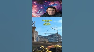 CS2 - Overpass Monster and Short Smoke From CT Spawn  #cs2 #counterstrike2 #shorts