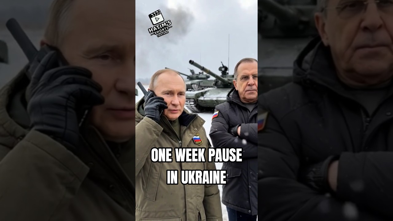 Trump Asked Putin For A 1-Week Pause In Ukraine… Because It’s Freezing ❄️😂