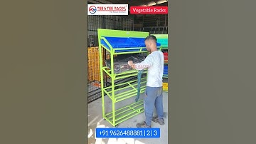 Moveable rack | Fruit rack | vegetable shop rack | vegetable rack