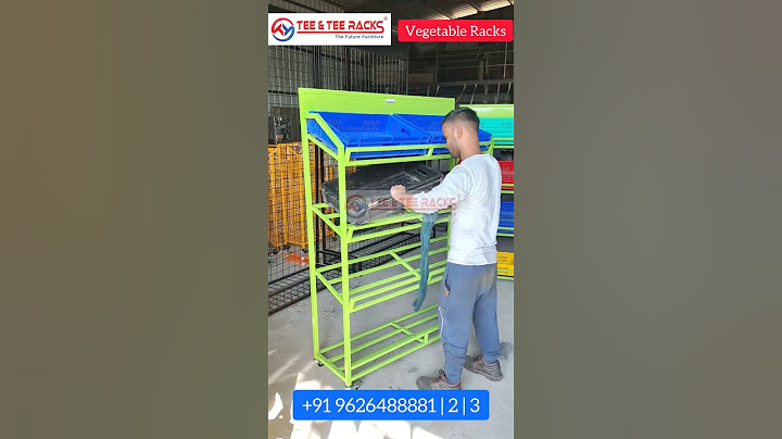 Moveable rack | Fruit rack | vegetable shop rack | vegetable rack