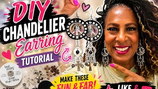 DIY Chandelier Earring Tutorial