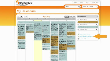 Create and Share Custom Event Calendars Anywhere Online from Regionize.com