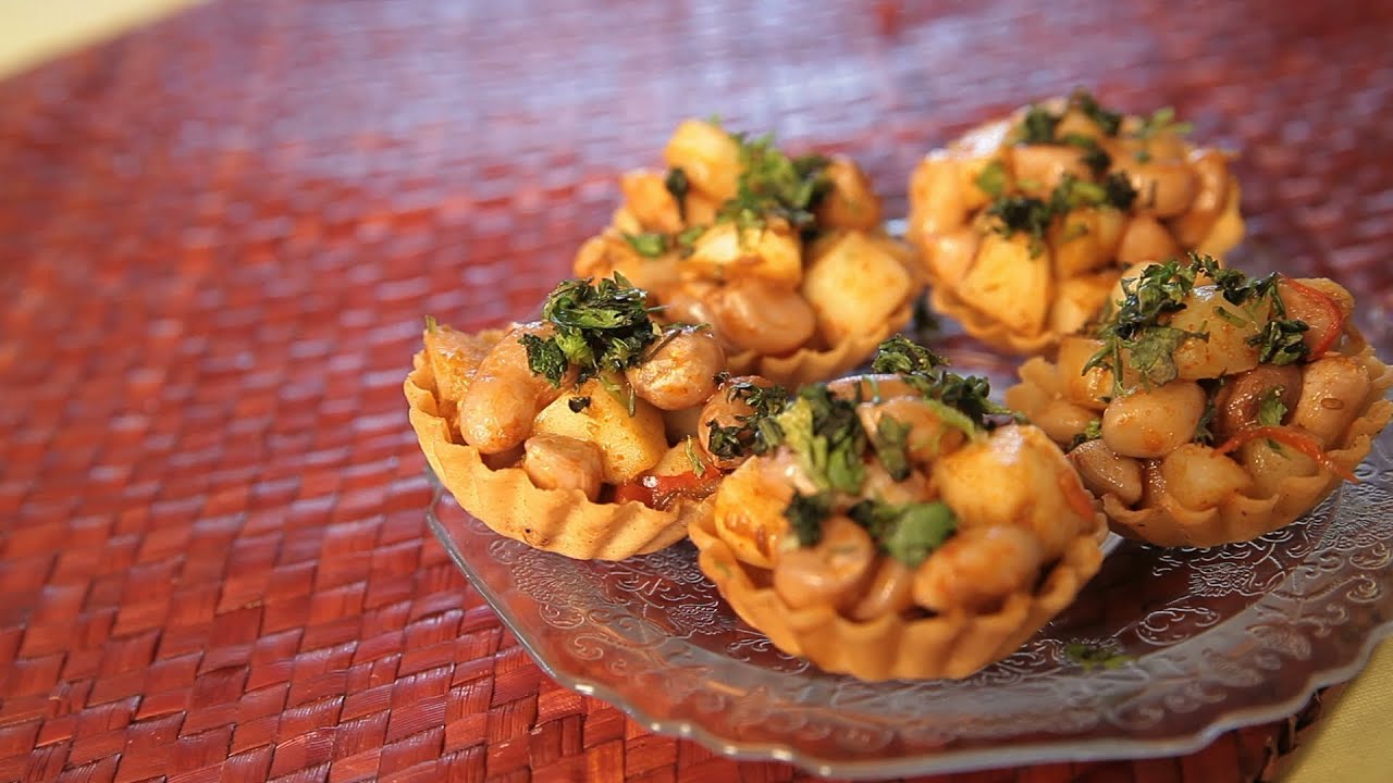 Peanut and Water Chestnut Snack by Asha Khatau YouTube