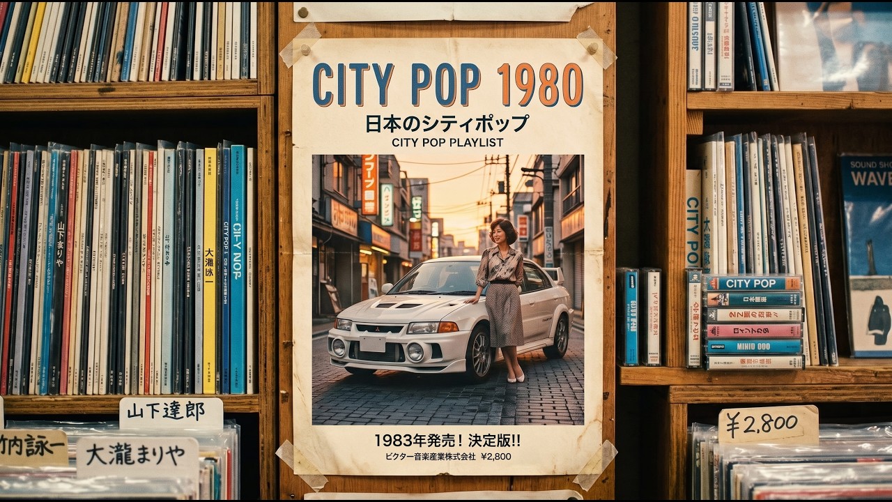 80'S JAPANESE CITY POP - 日本のシティポップ | Listening Corner