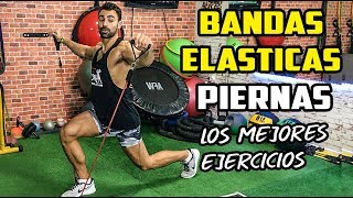 🔴 Ejercicios BANDAS ELASTICAS PIERNAS || MALAGAENTRENA