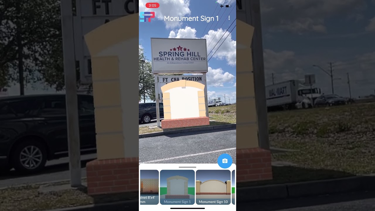 Sign Partner LED Monument AR App youtube