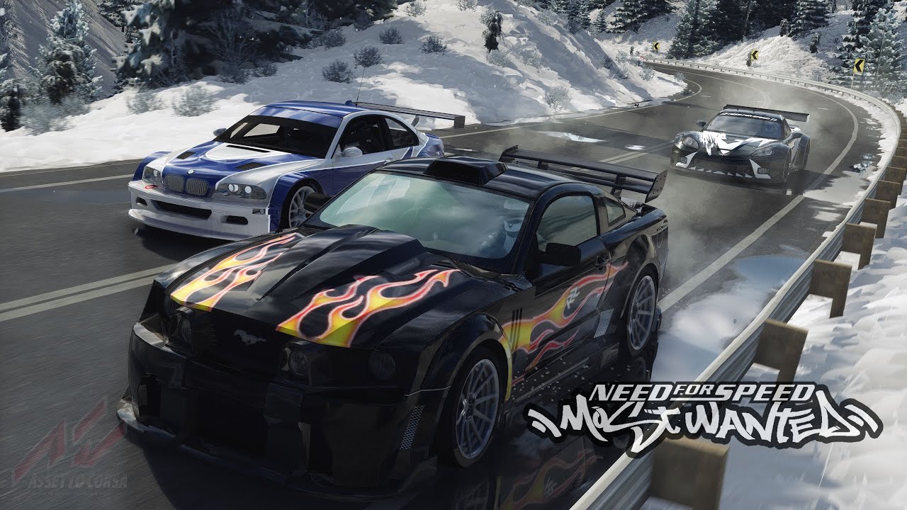 NFS Most Wanted | Bmw M3 vs Razor | Cross Cop Chase | Assetto Corsa