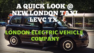 LEVC TX A Quick Look At New Electric London Taxi