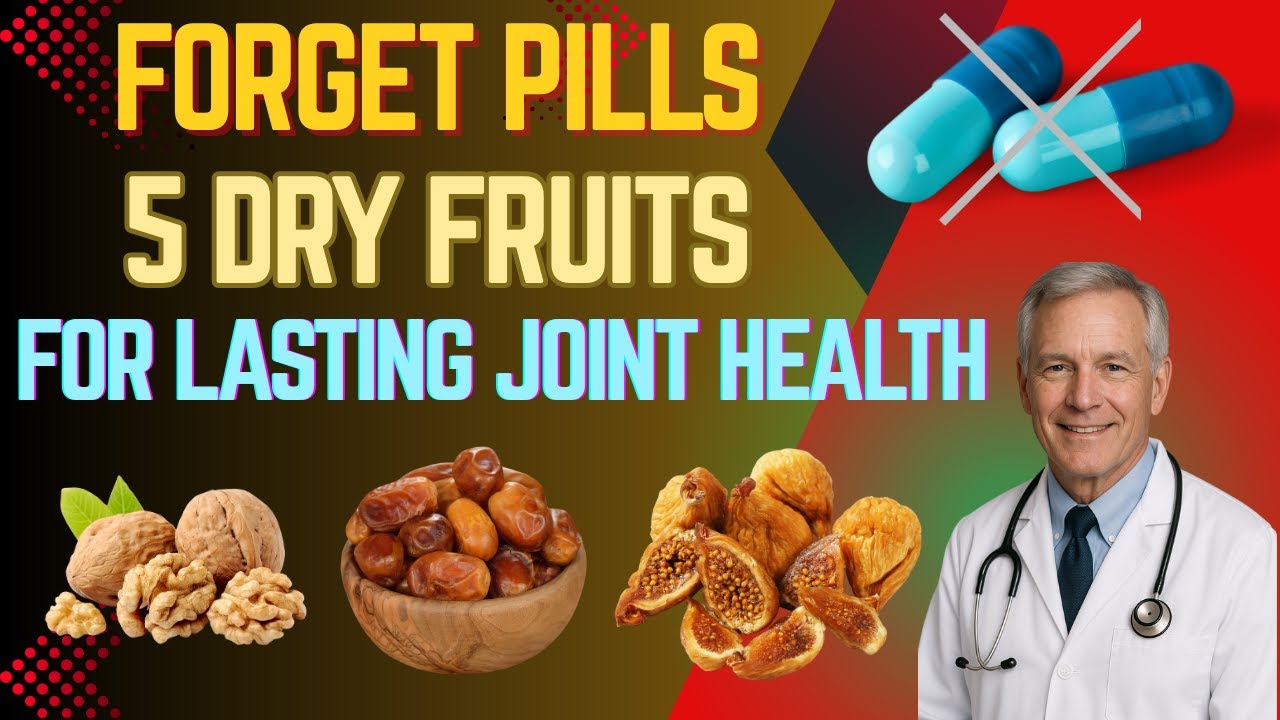 Forget Pills: 5 Dry Fruits for Lasting Joint Health | Senior Health Tips