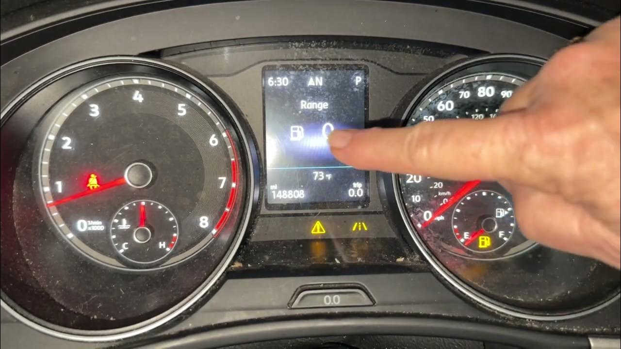 Resetting the Trip Odometer on a 2019 Volkswagen Atlas in a Millisecond